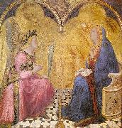 Ambrogio Lorenzetti Annunciation Spain oil painting artist